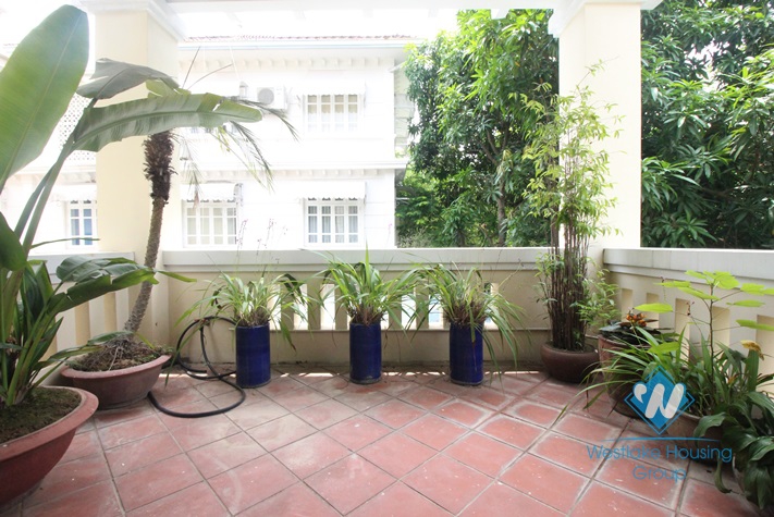 Spacious, fully furnished house for rent in Ciputra, Tay Ho, Hanoi